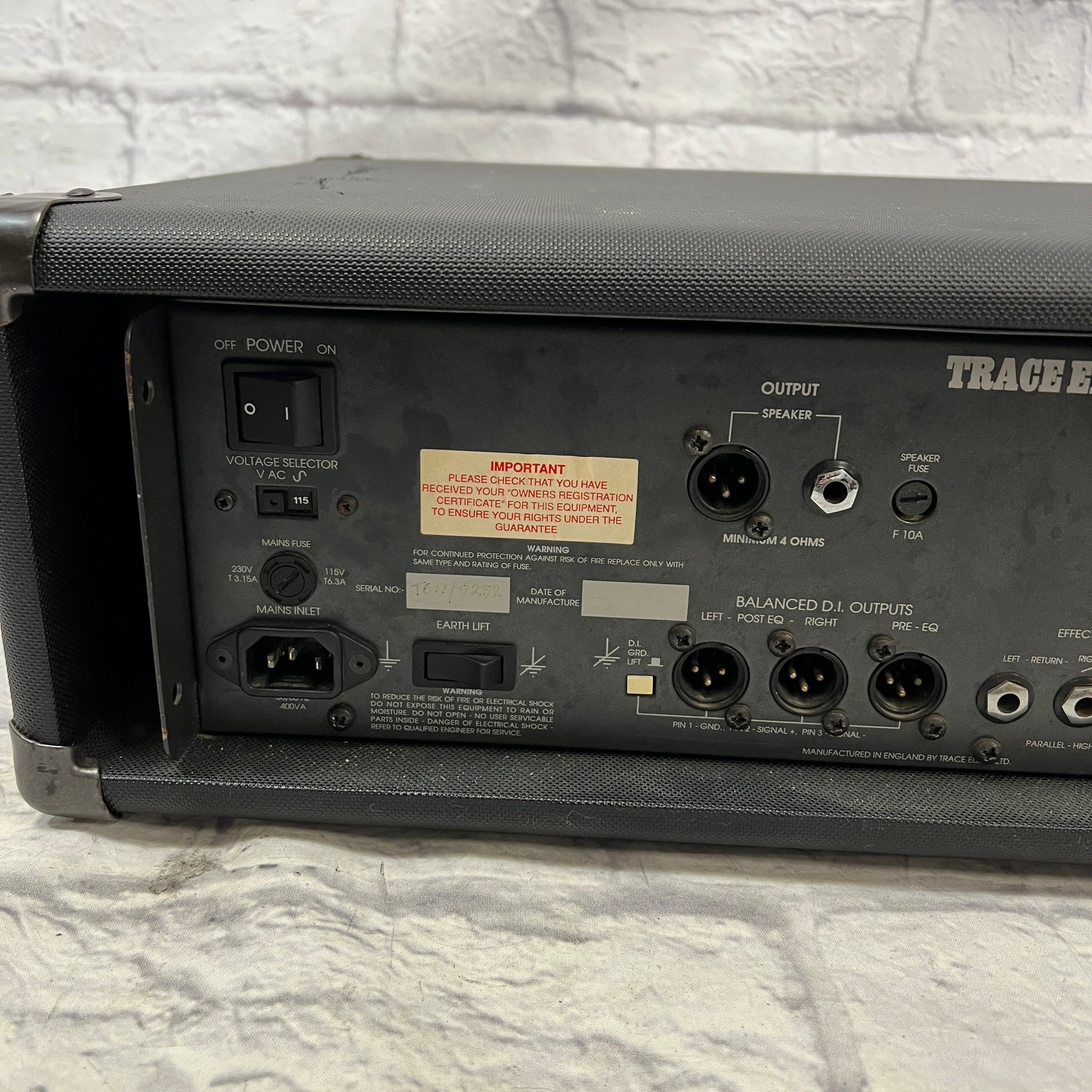 Trace Elliot GP12 SMX Bass Amp Head - Evolution Music