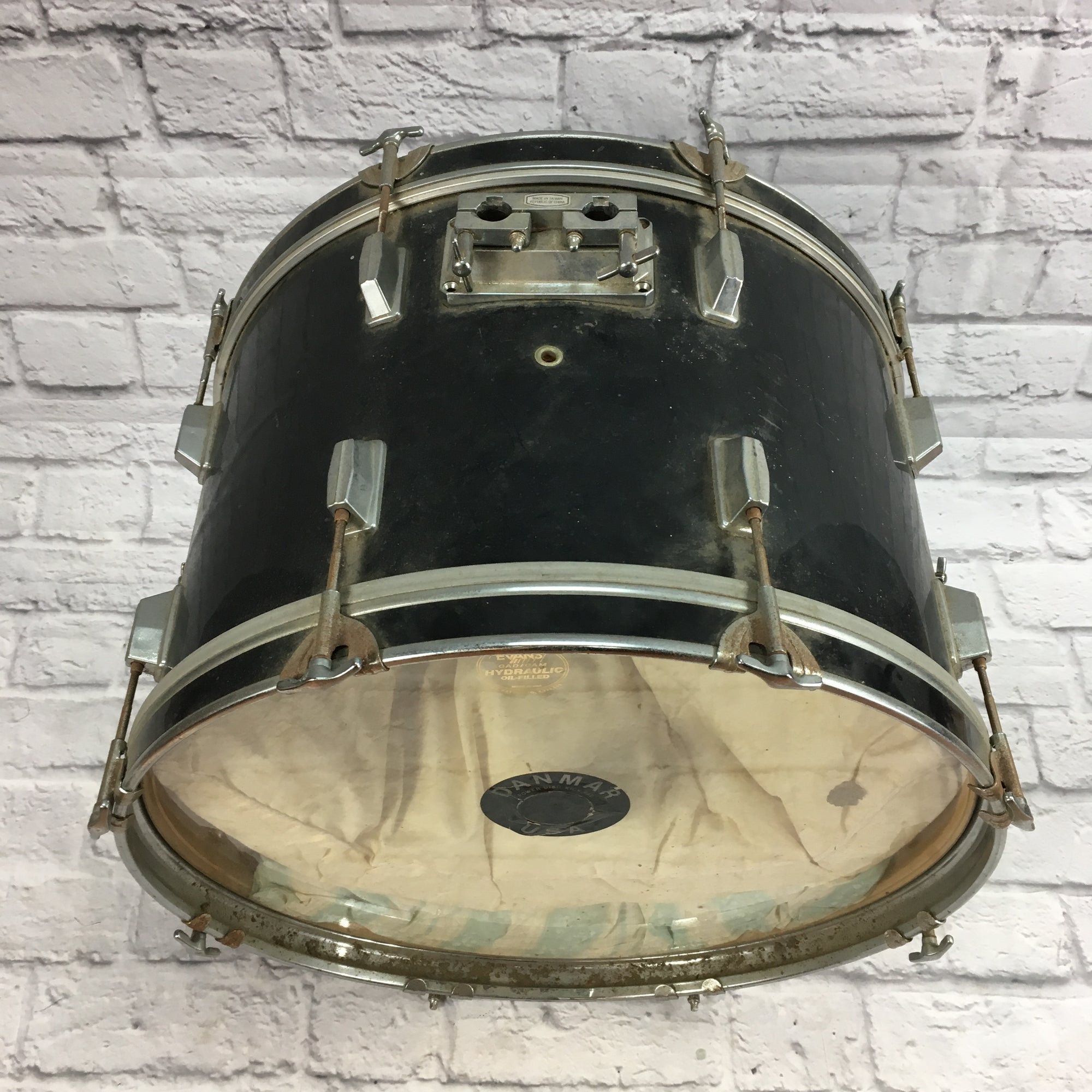 Unknown 22 x 14 Black Bass Drum