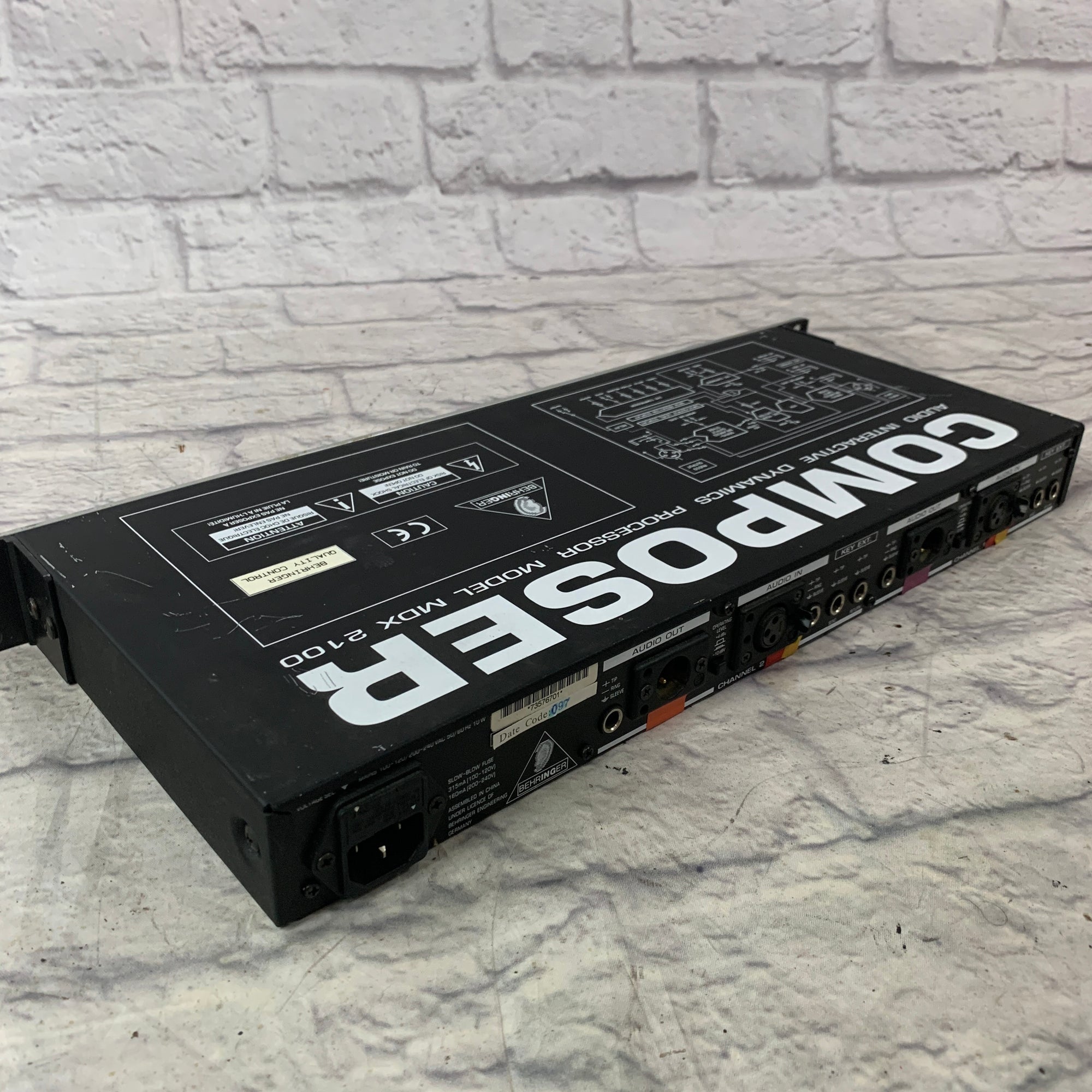 Behringer Composer MDX2100 Dynamics Processor