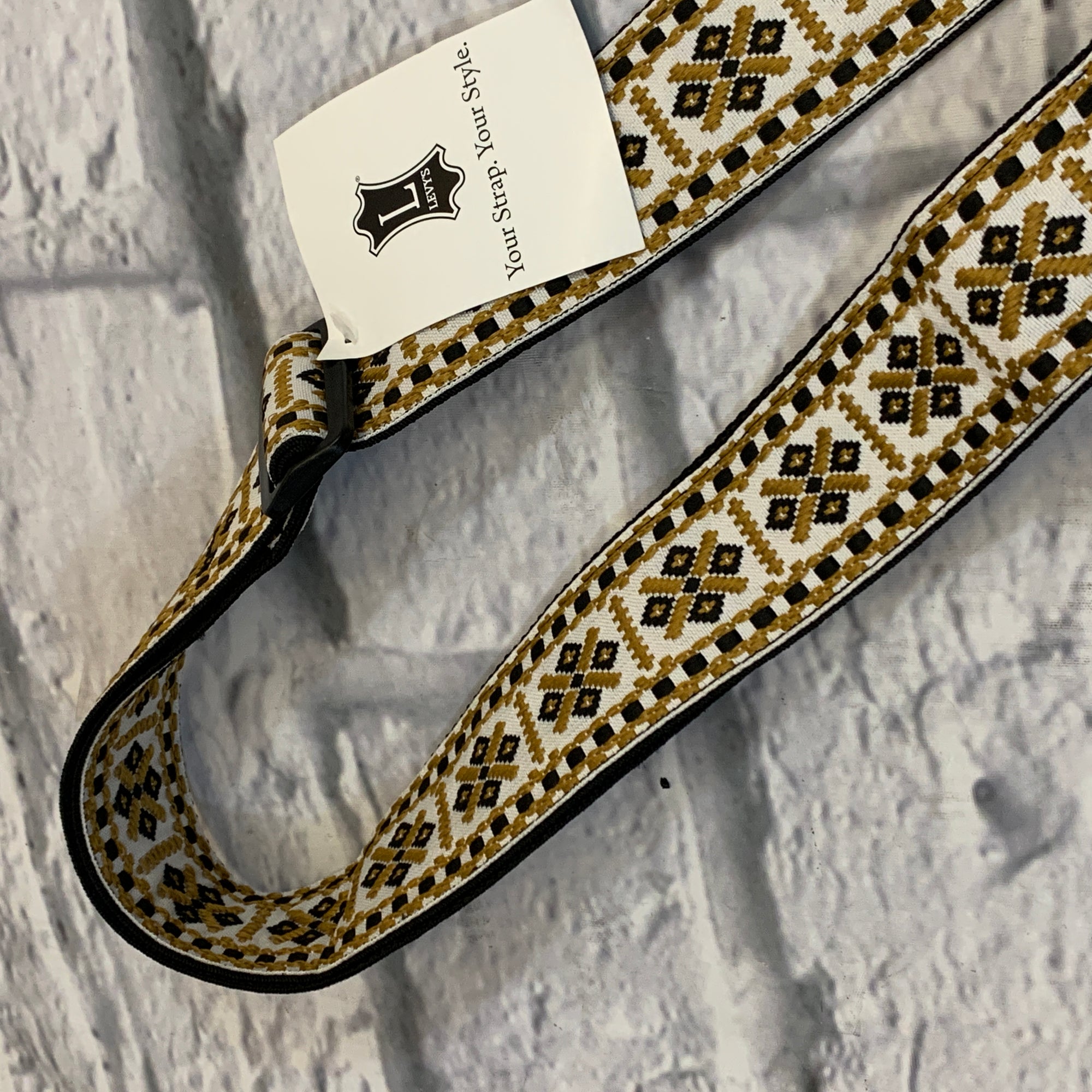 Levy's M8HT-07 2" Wide Jacquard Guitar Strap
