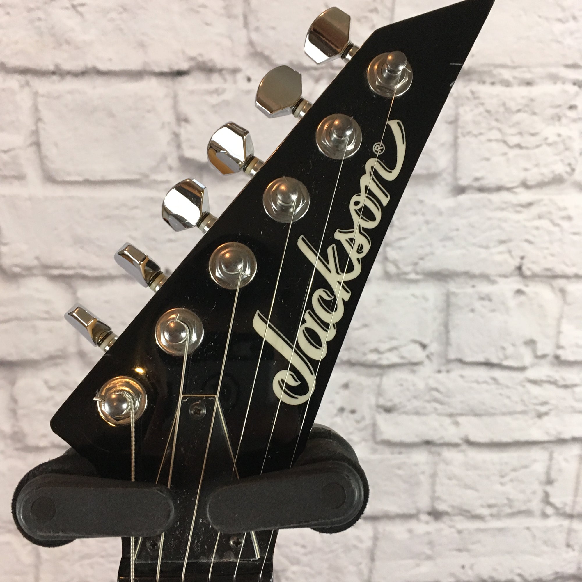 Jackson Rhodes V Black Electric Guitar