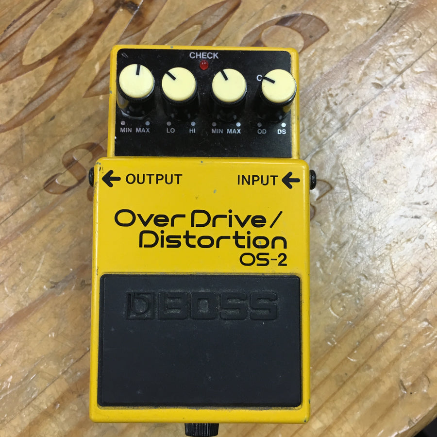 Boss OS-2 Overdrive Distortion Pedal
