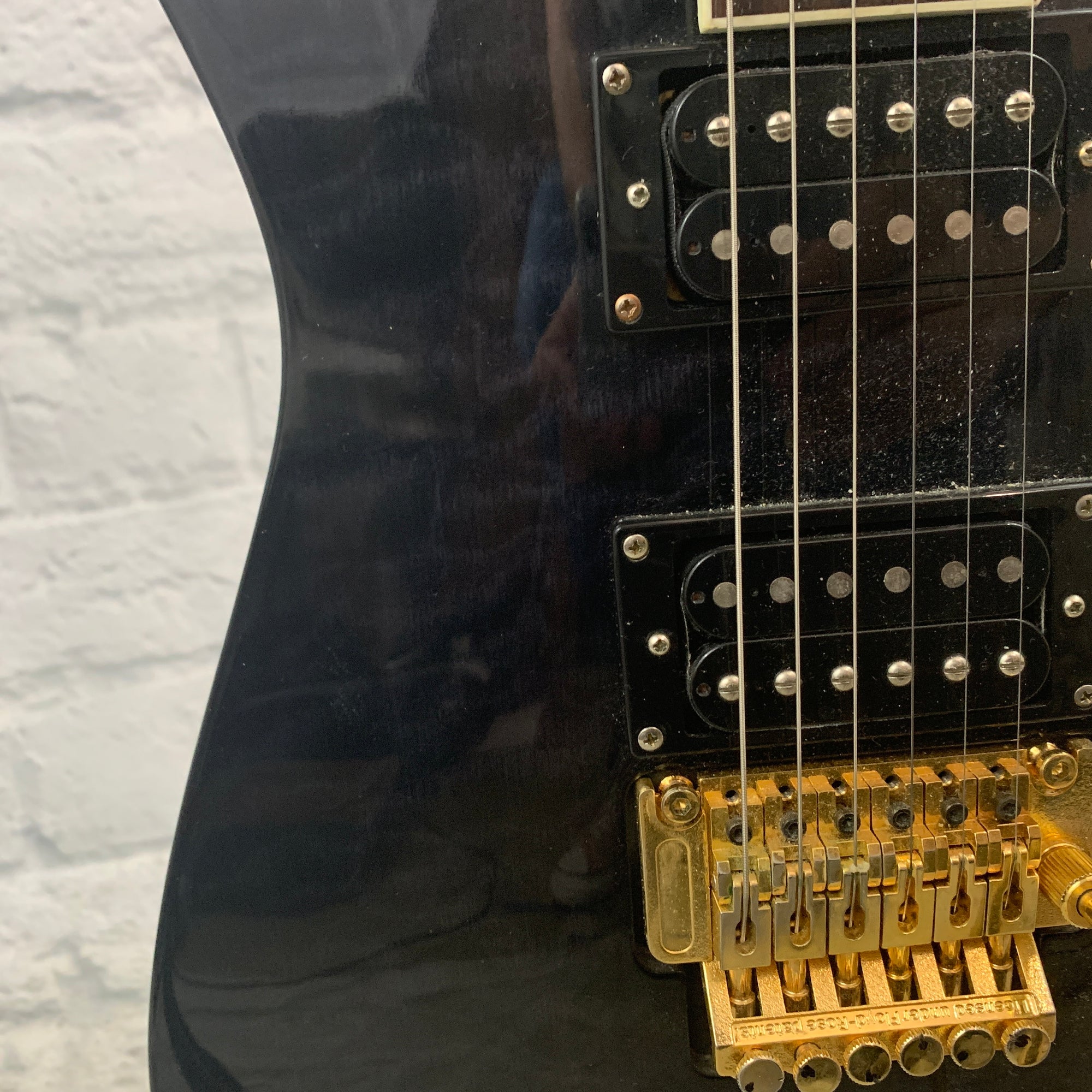 Johnson Catalyst Trans Black Quilted Maple Top Electric Guitar