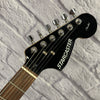 Starcaster Strat Electric Guitar Black