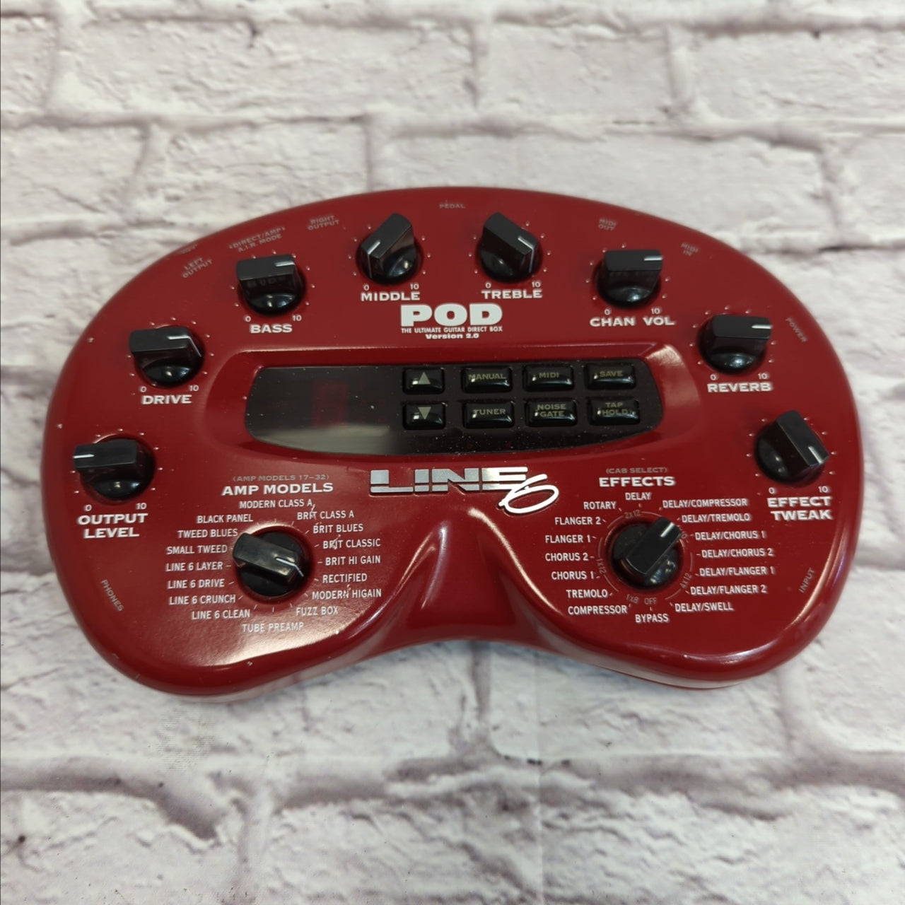 Line 6 Pod 2.0 Multieffects Processor