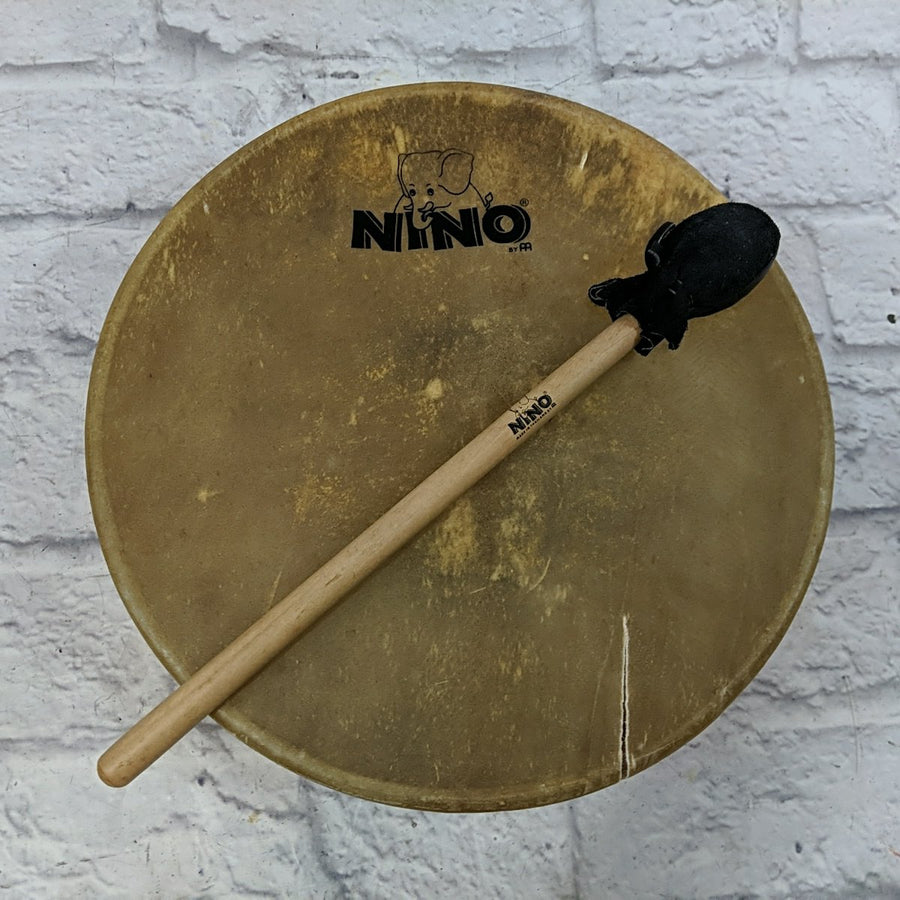 Nino Percussion 533 12.5 Inch Frame Hand Drum with Mallet