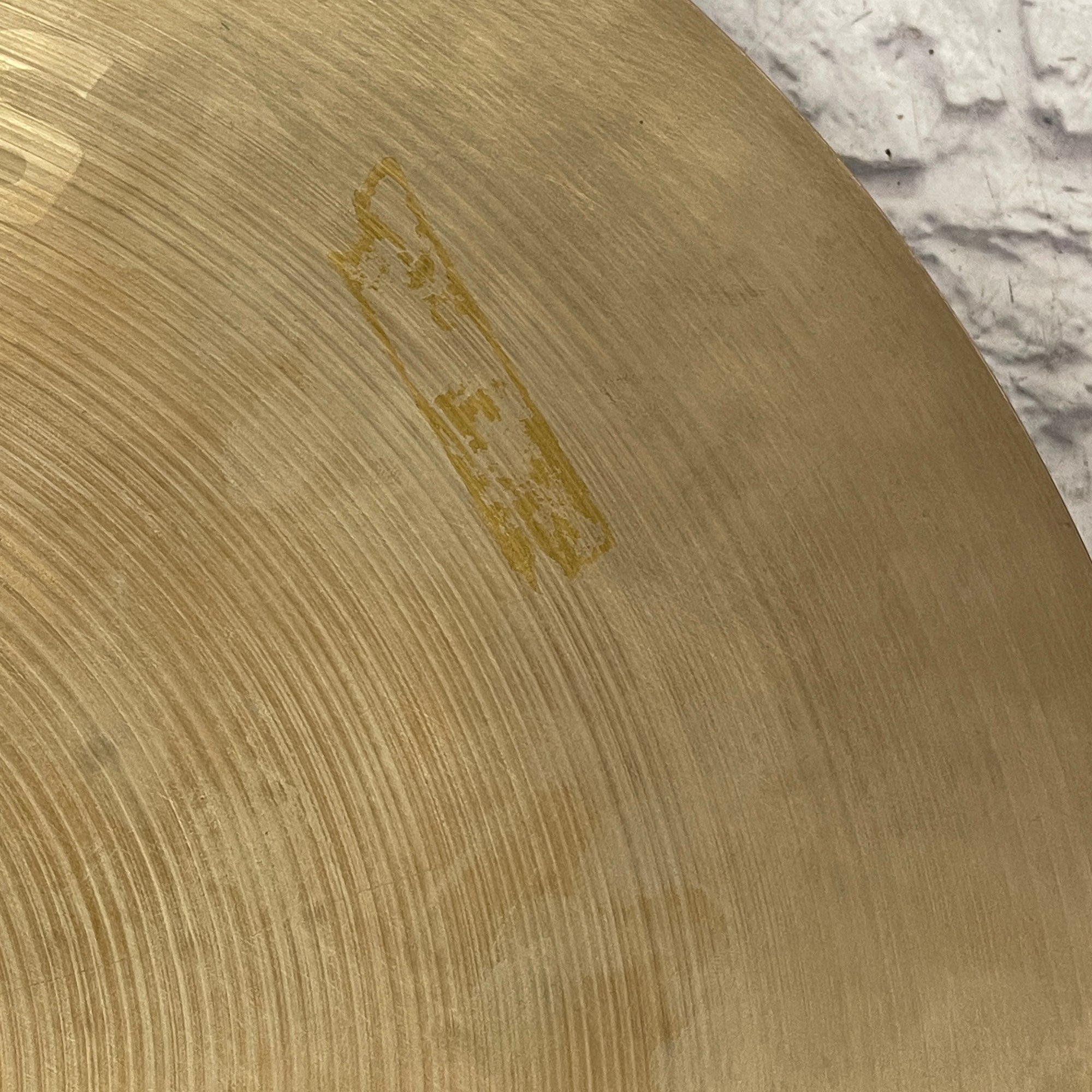 Sabian 21 Raw Bell Dry Ride Cymbal