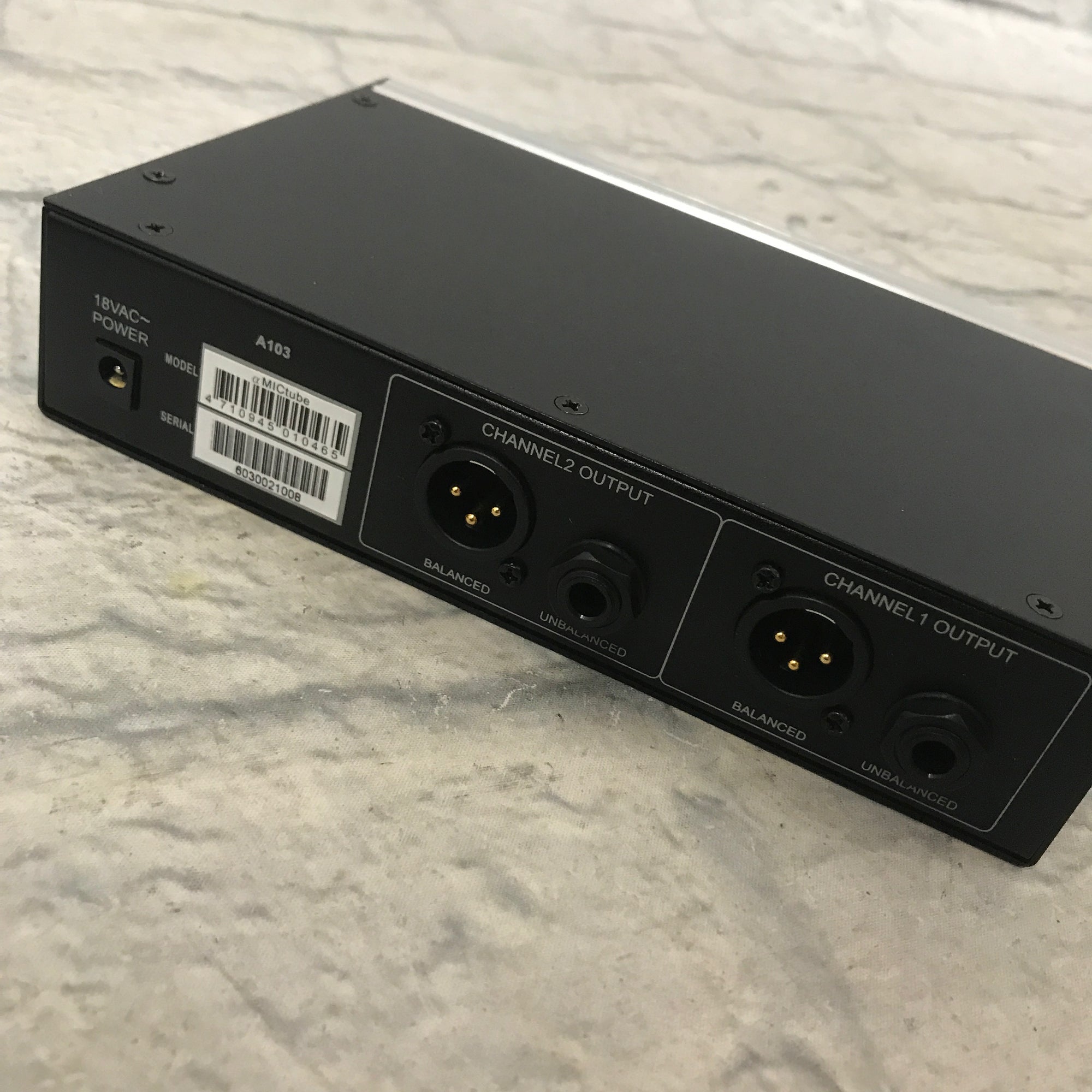 Alto Alpha MICTube 2 Channel Preamp