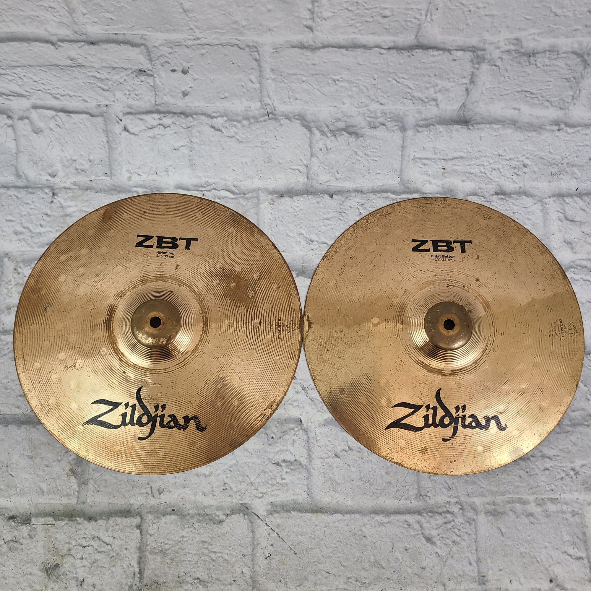 Zildjian 13" ZBT Hi Hat Cymbal (Pair)