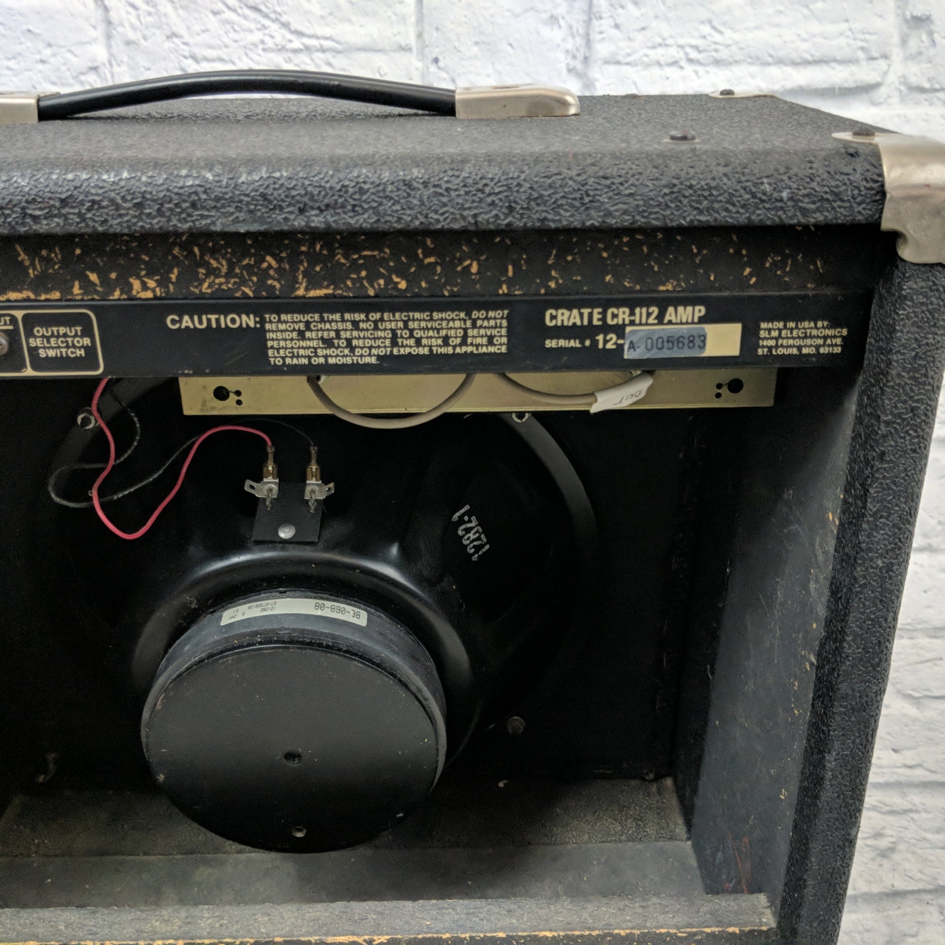 Crate CR-160 60W Combo Guitar Amp with 12-Inch Speaker