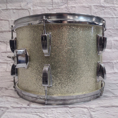Ludwig Vintage 1960s 13 Silver Sparkle Rack Tom