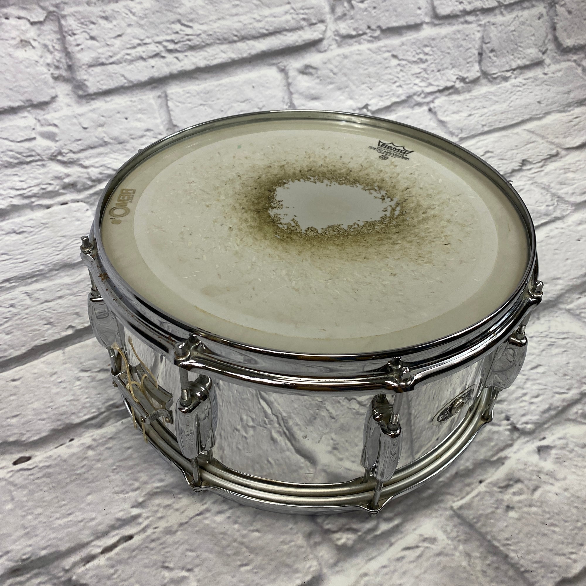 1970s Slingerland 6x14 Steel Over Wood Snare