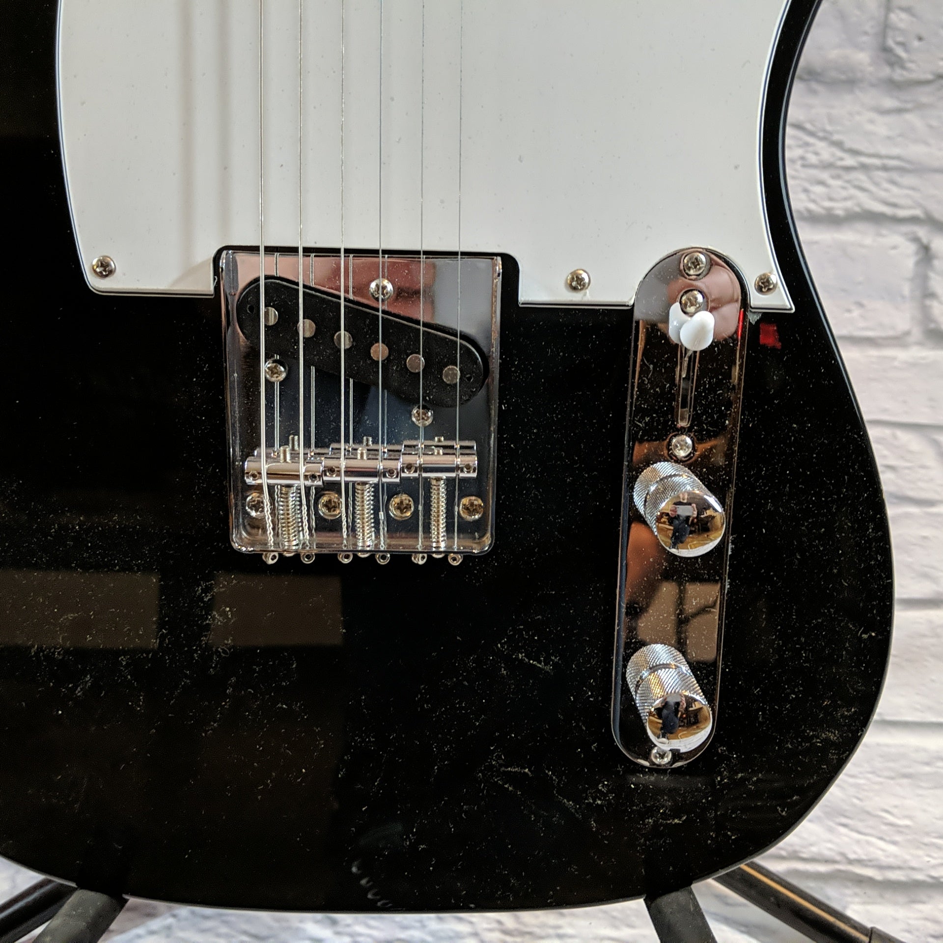 New York Pro Tele Electric Guitar - Black