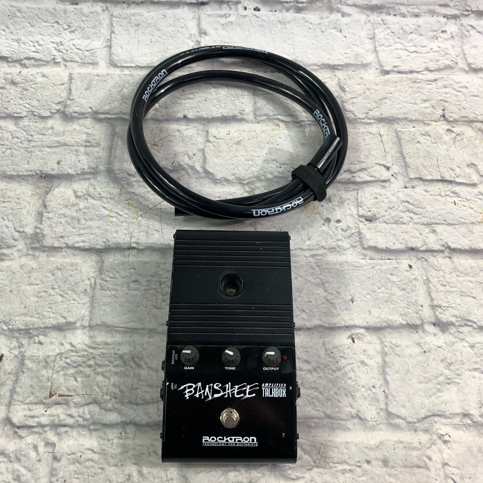 Rocktron Banshee Talk Box Pedal with Tube