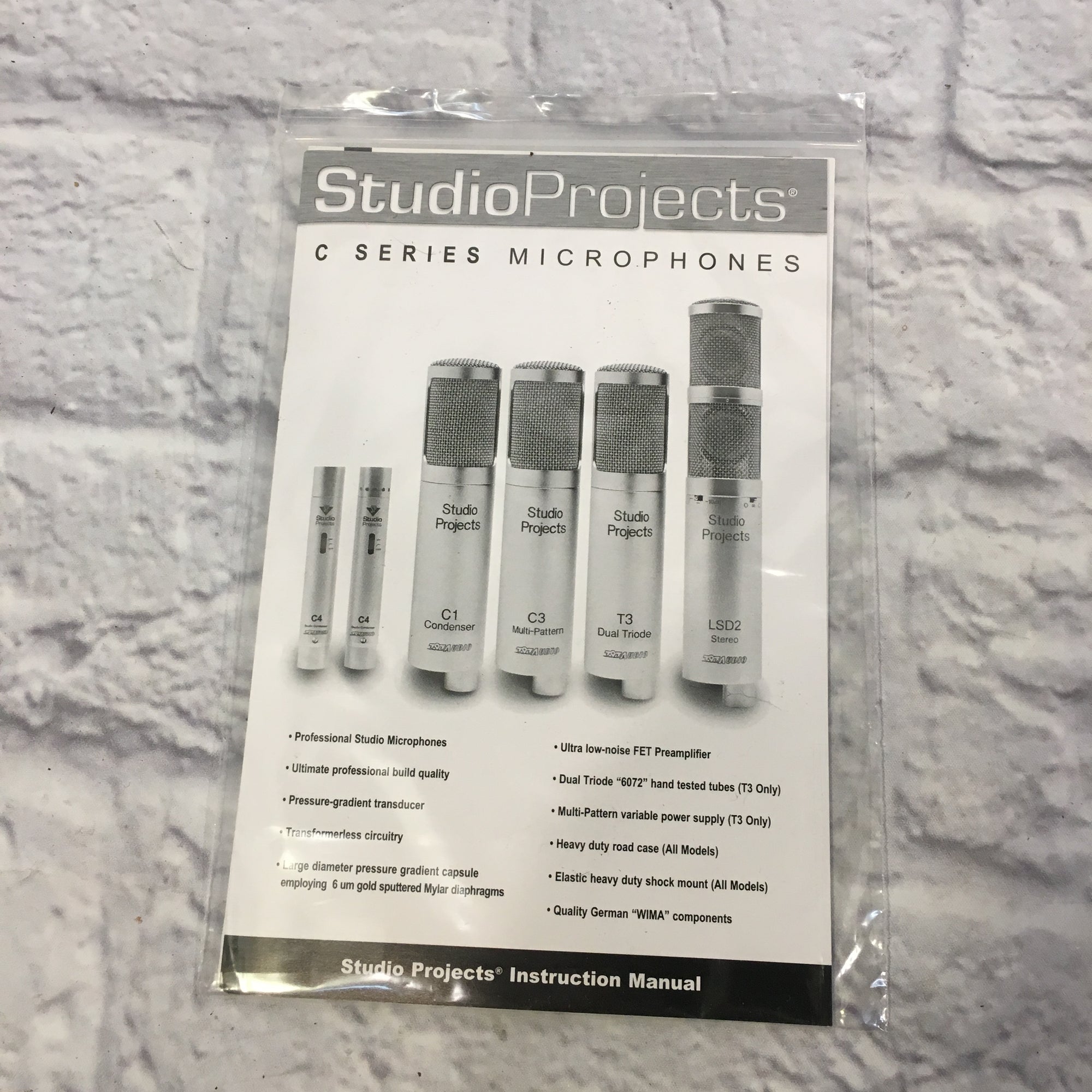 Studio Projects Audio LSD2 Dual Capsule Large Diaphragm Stereo Microphone