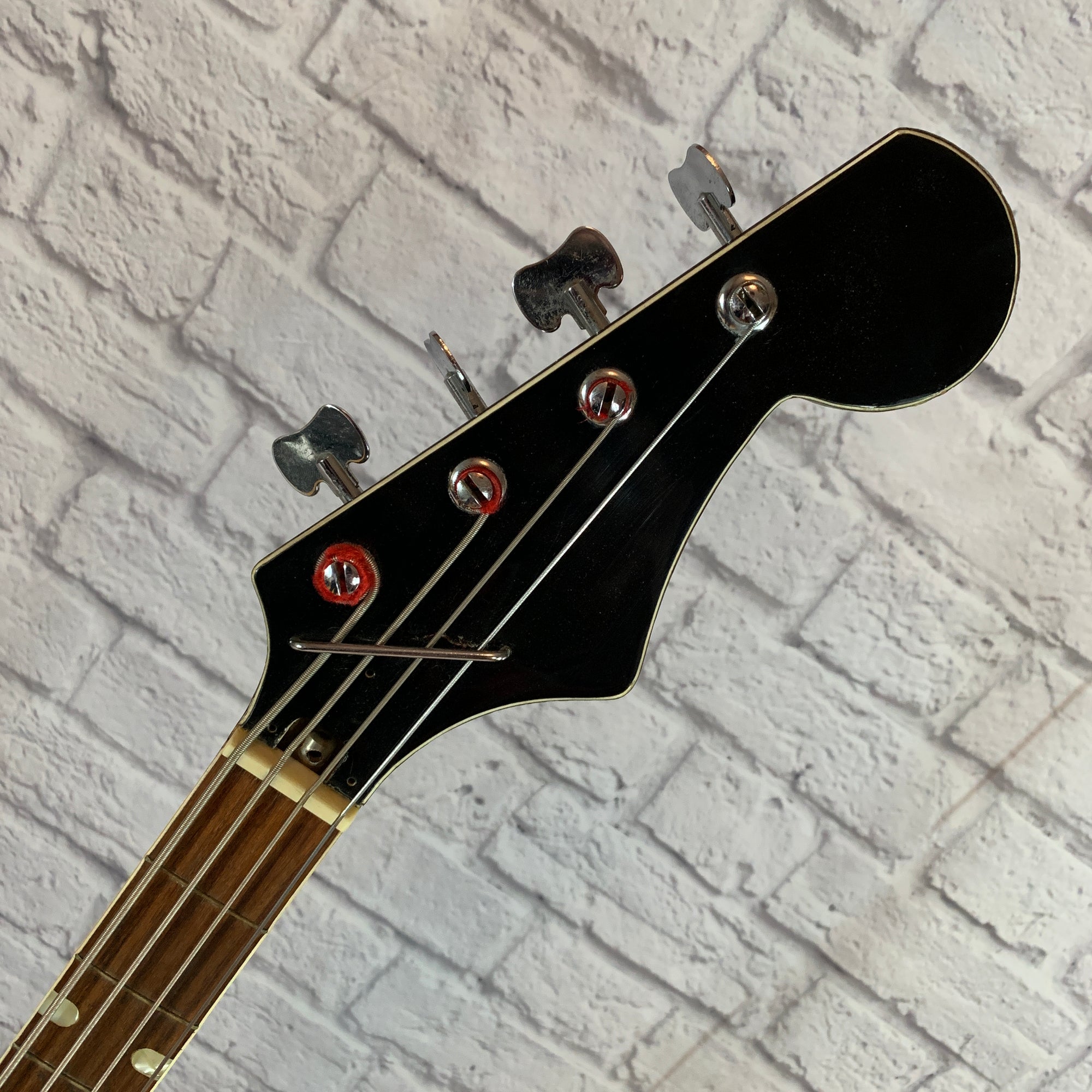 Vintage 1960's Norma EB-220 Electric Bass Ruby Sparkle