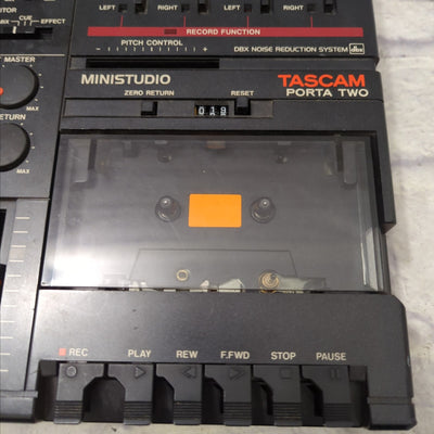 Tascam Porta Two Ministudio 4-Track Cassette Tape Recorder