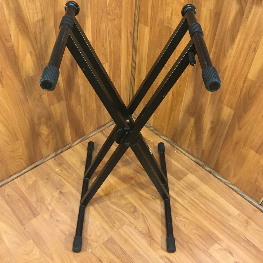 On-Stage Double X Keyboard Stand