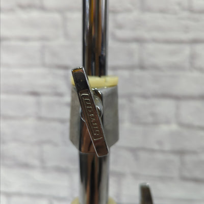 Ludwig Heavy Duty Double Braced Black and White Straight Cymbal Stand