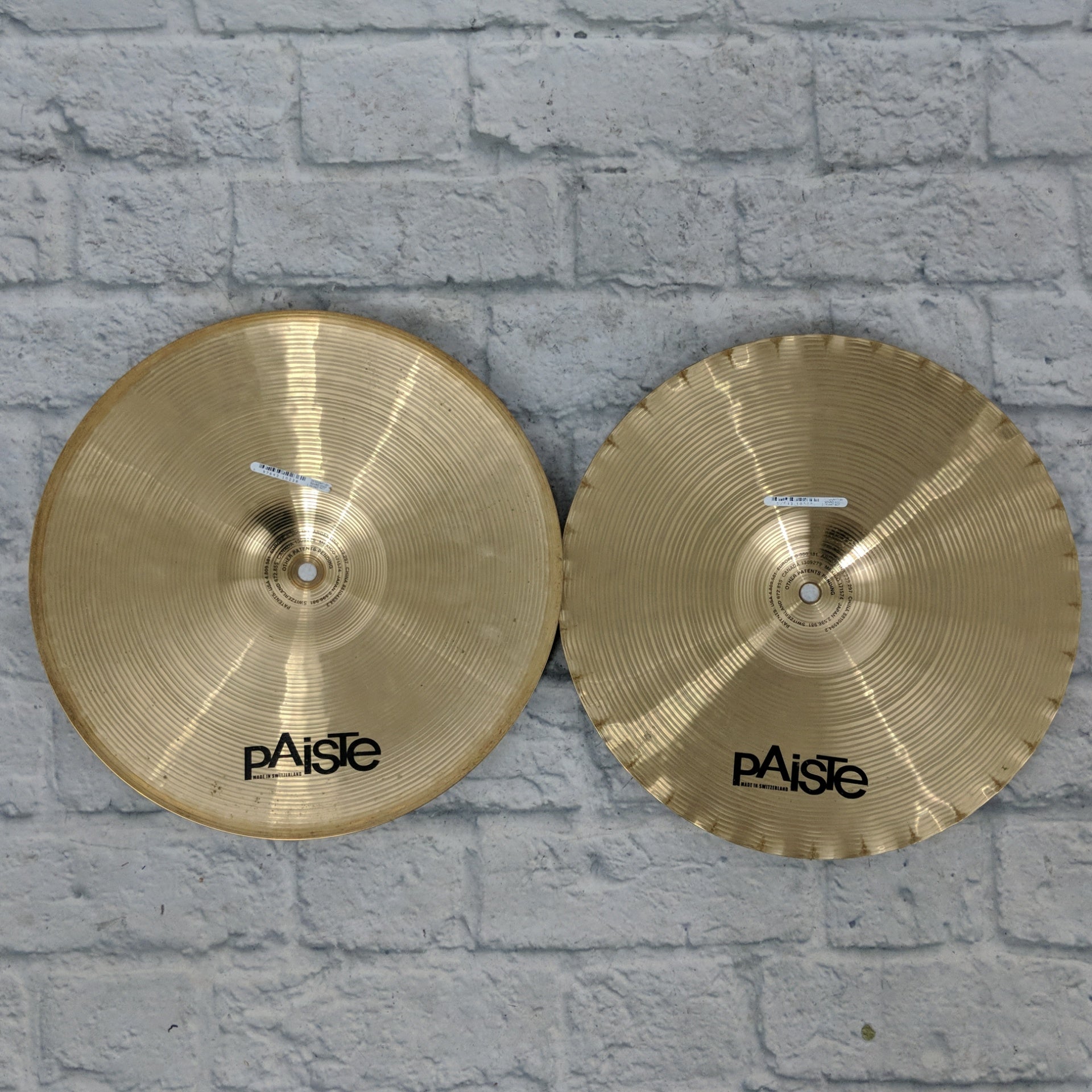 Paiste 14" Signature Sound Edge Hi-Hat Cymbals (Pair) Traditional