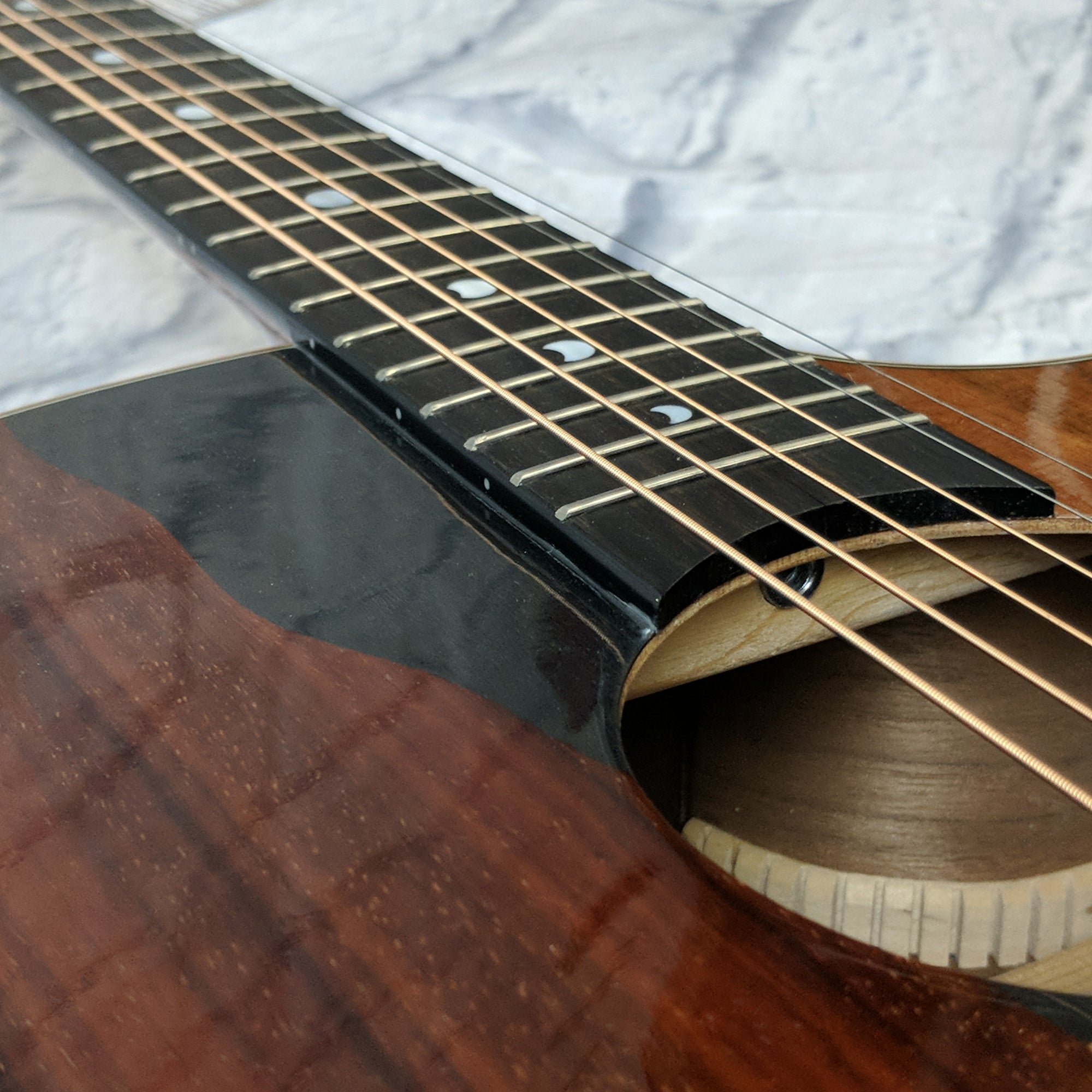 Luna Vista Bear Acoustic-Electric w/ Case Natural
