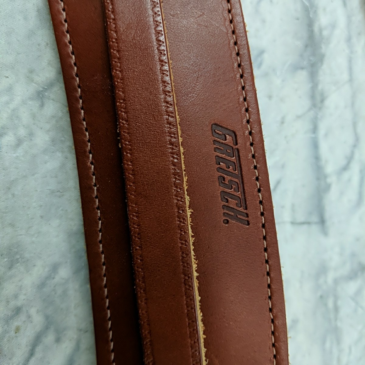 Gretsch Official Leather Vintage Guitar Strap GTH25