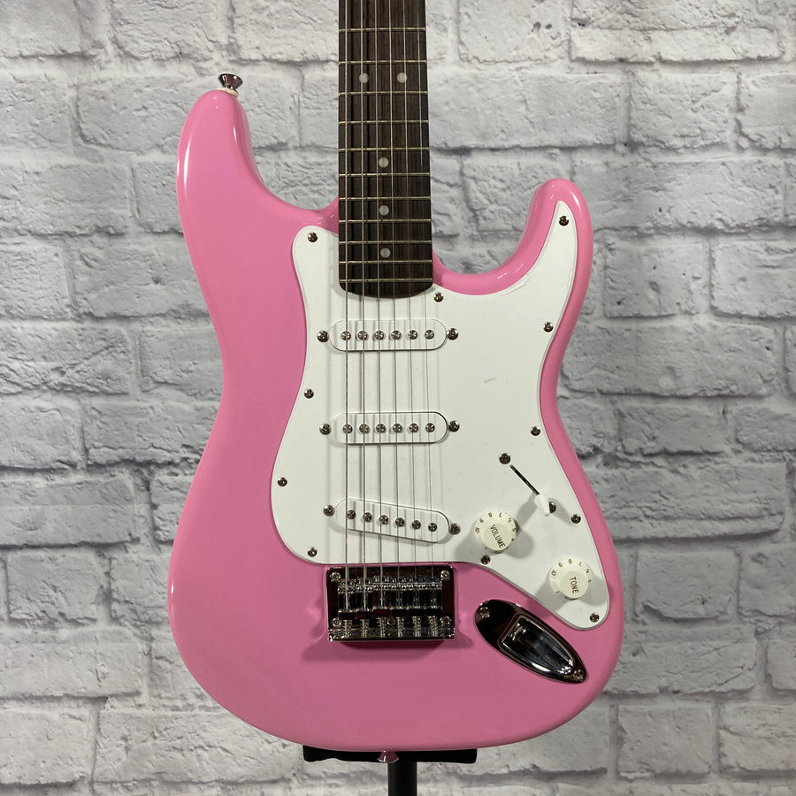 Squier Mini Pink Stratocaster Electric Guitar