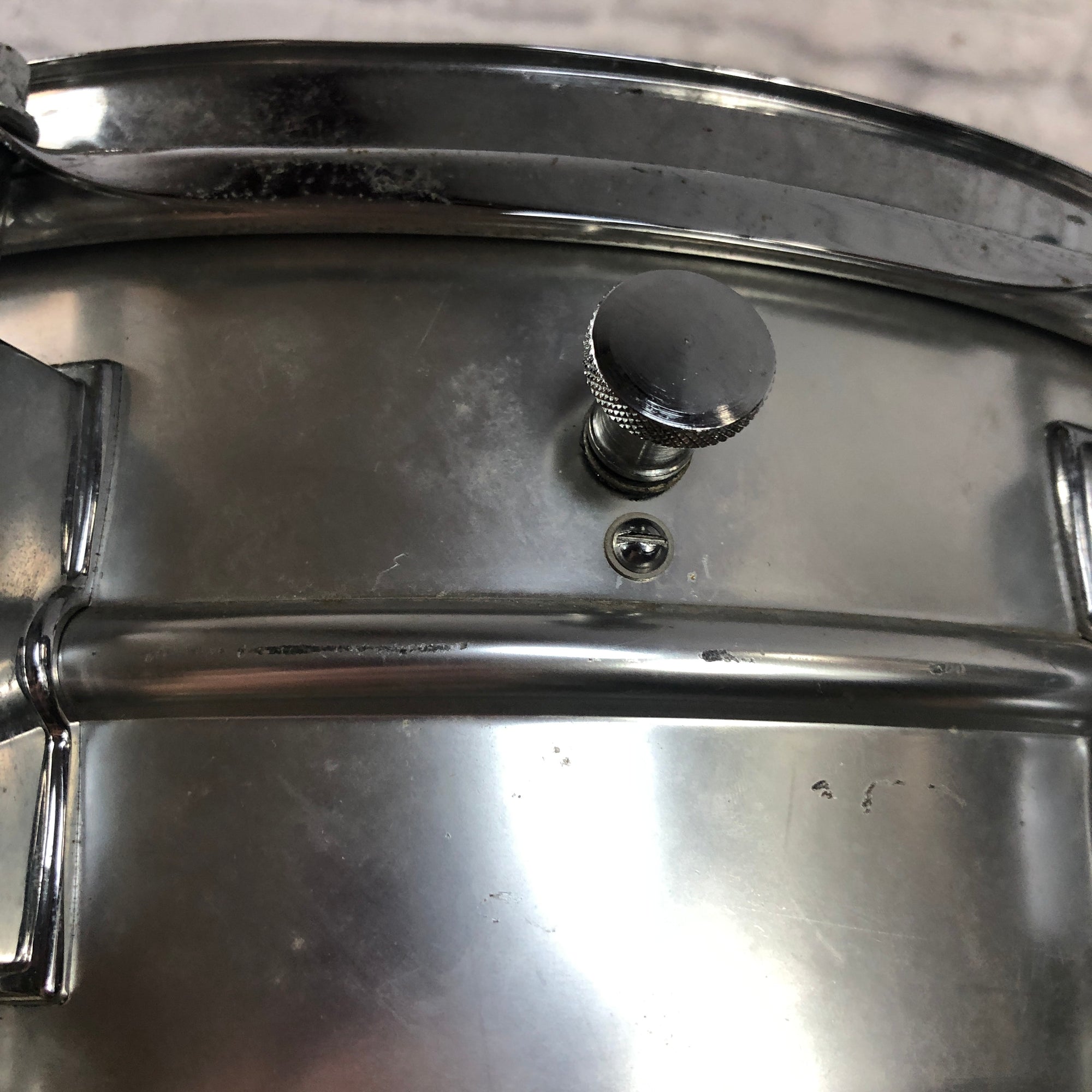 Ludwig 14 Acrolite Snare Drum Keystone Badge No Serial
