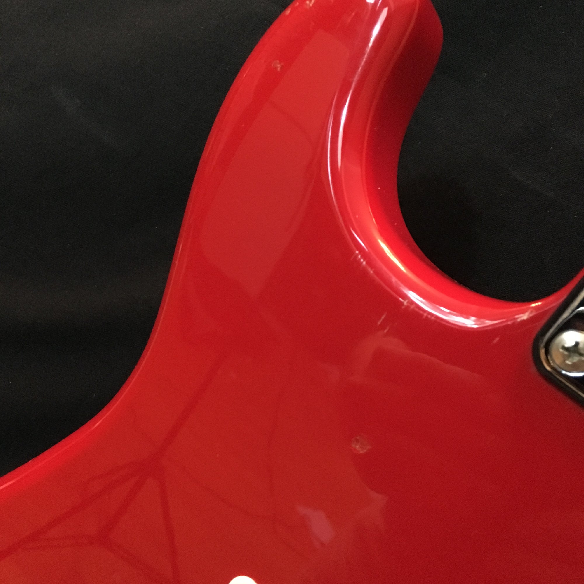 Fender MIJ Strat Red w/ Maple Board