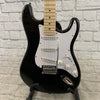 Aria Pro II STG-003-M/BK Electric Guitar - Black w/ Maple Fretboard