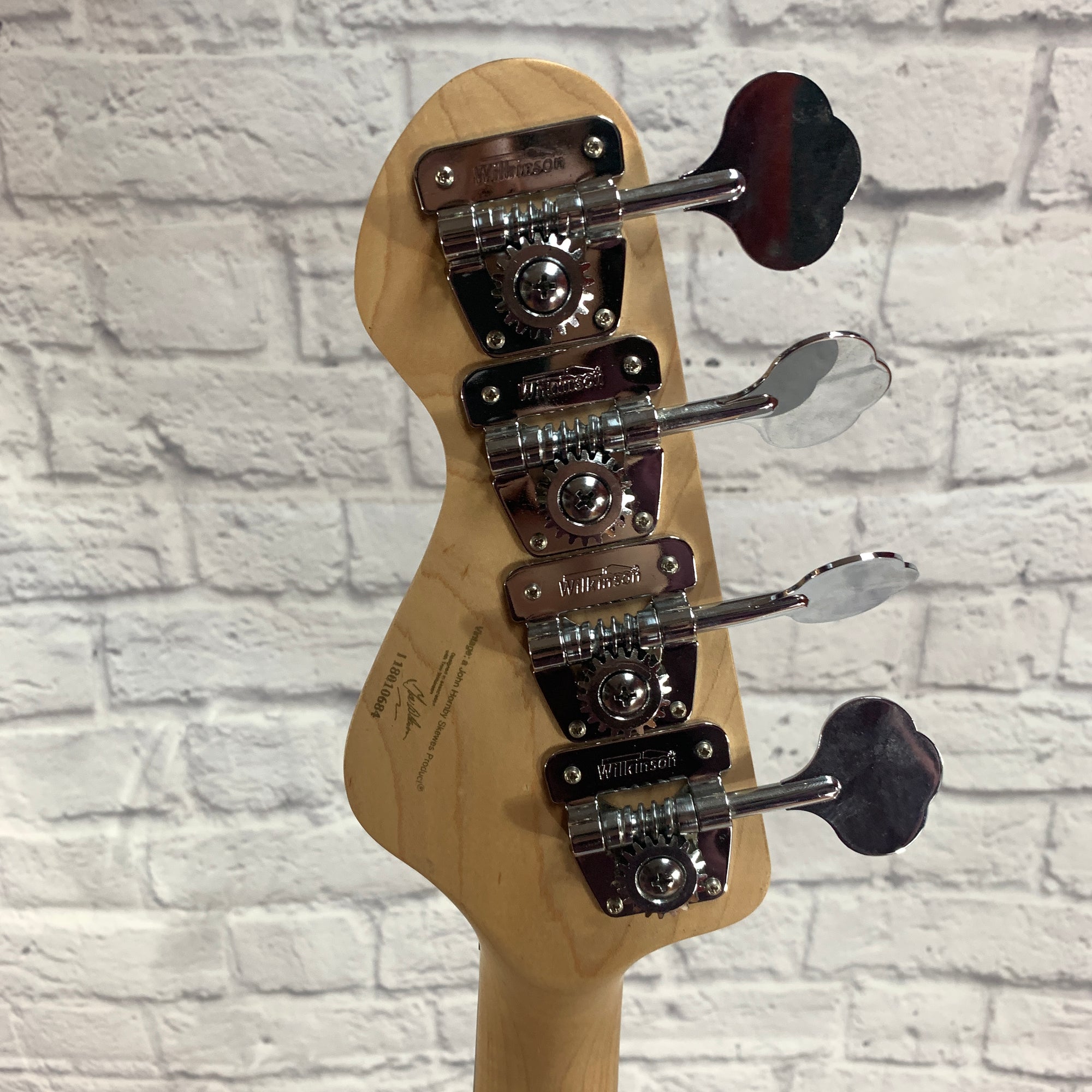 Vintage V4BBL Bass Blue Sparkle