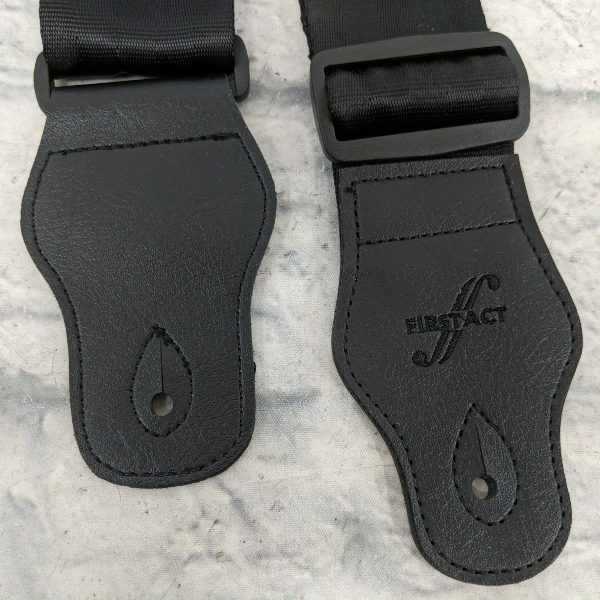 First Act Leather Seat Belt Style Guitar Strap