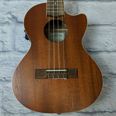 Lanikai MA-CET Mahogany Cutaway Ukulele with Fishman Pickup System