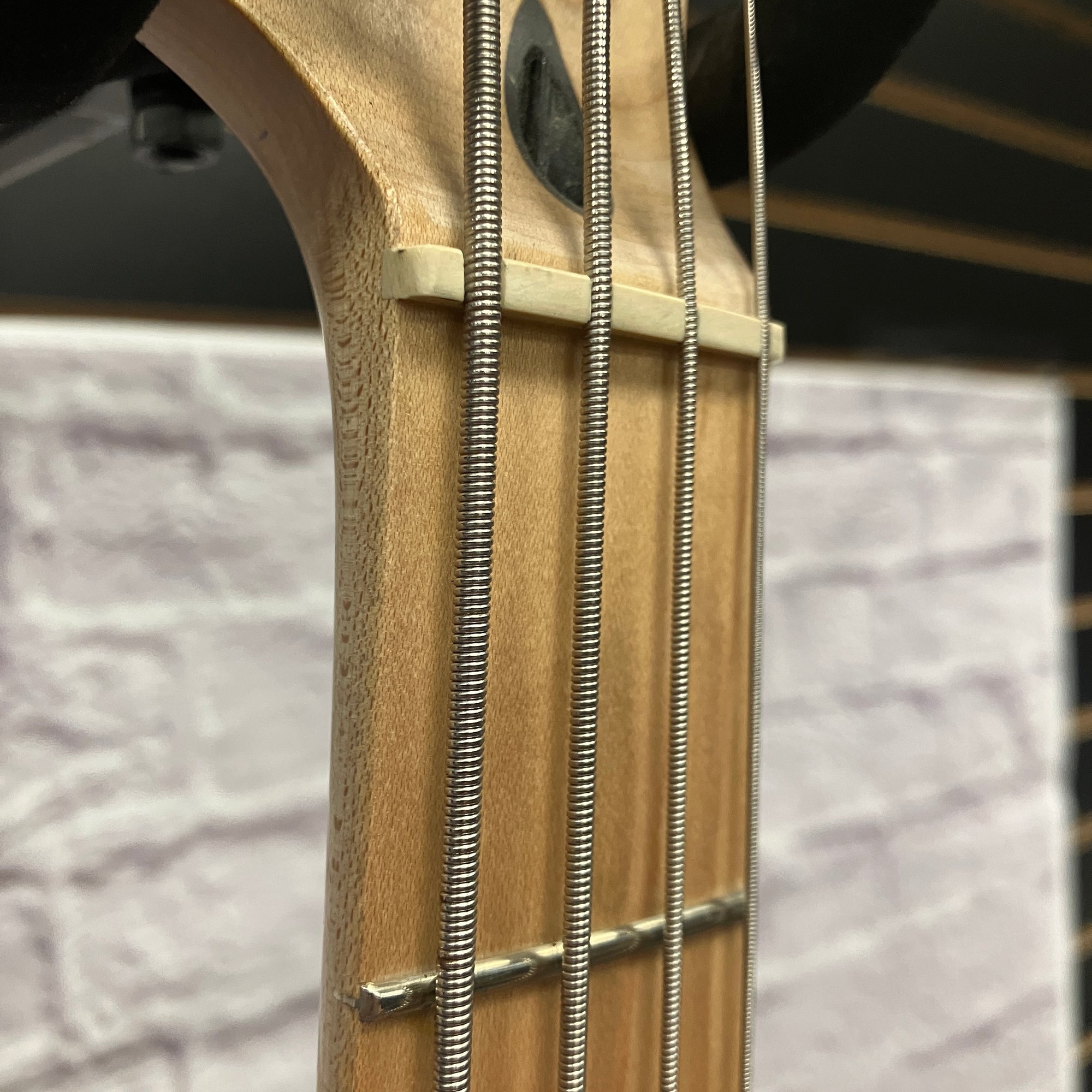 Custom Blue PJ Tele 4 String Bass