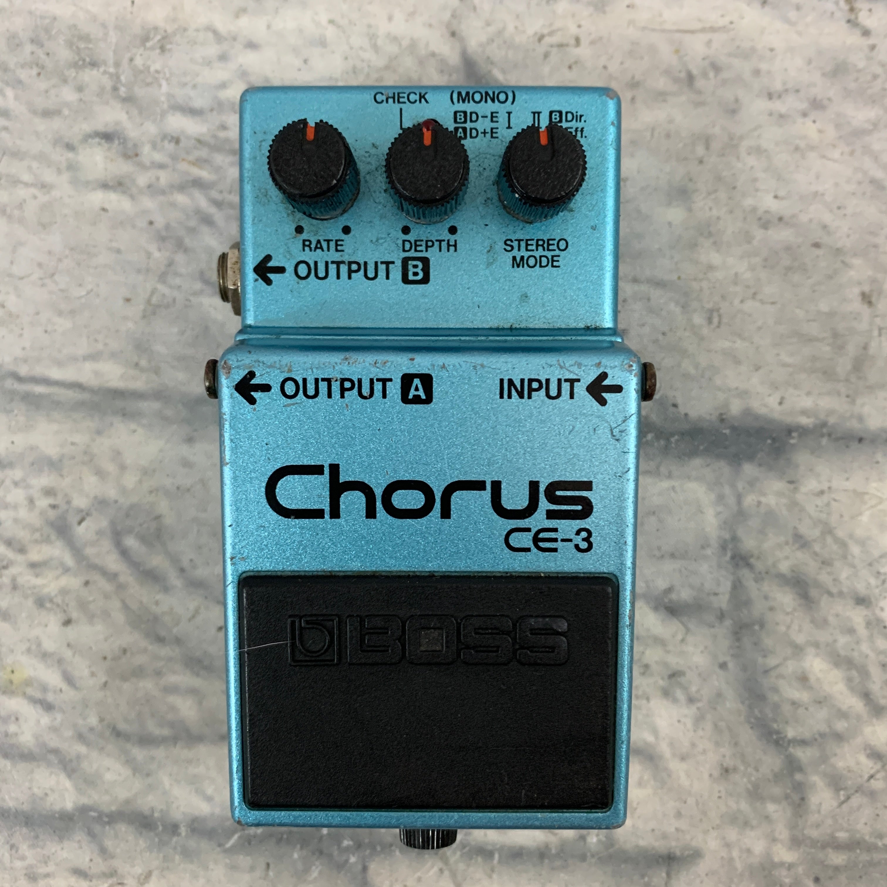 Boss CE-3 Stereo Chorus Pedal - Evolution Music