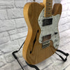 Fender 2019 Vintera 70s Thinline Telecaster Natural Finish Electric Guitar