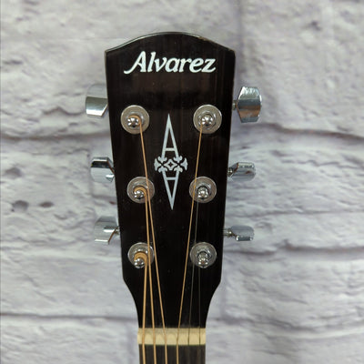 Alvarez Regent Series RF26CE Natural Finish OM/Folk Acoustic-Electric Guitar