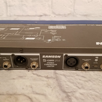 Samson S-Com Plus S Class Stereo Compressor/Limiter