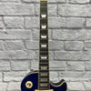 2007 Epiphone Les Paul Standard Electric Guitar - Blue Flame