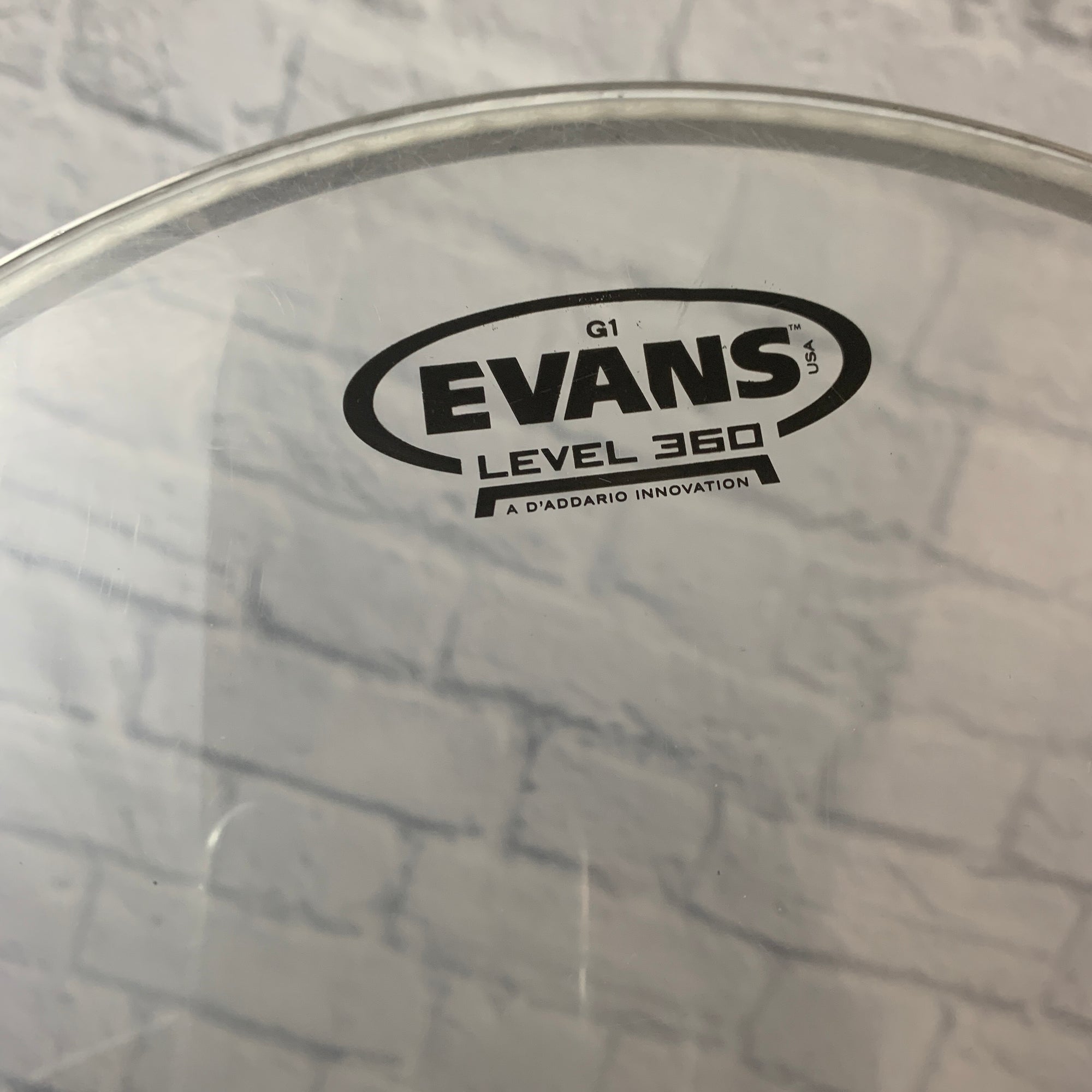 Evans 12" G1 Clear (Gently Used)