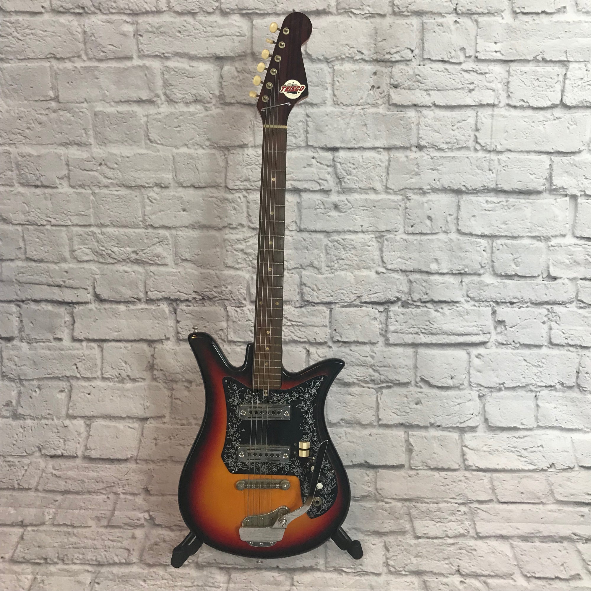 Teisco Del Rey Electric Guitar Sunburst