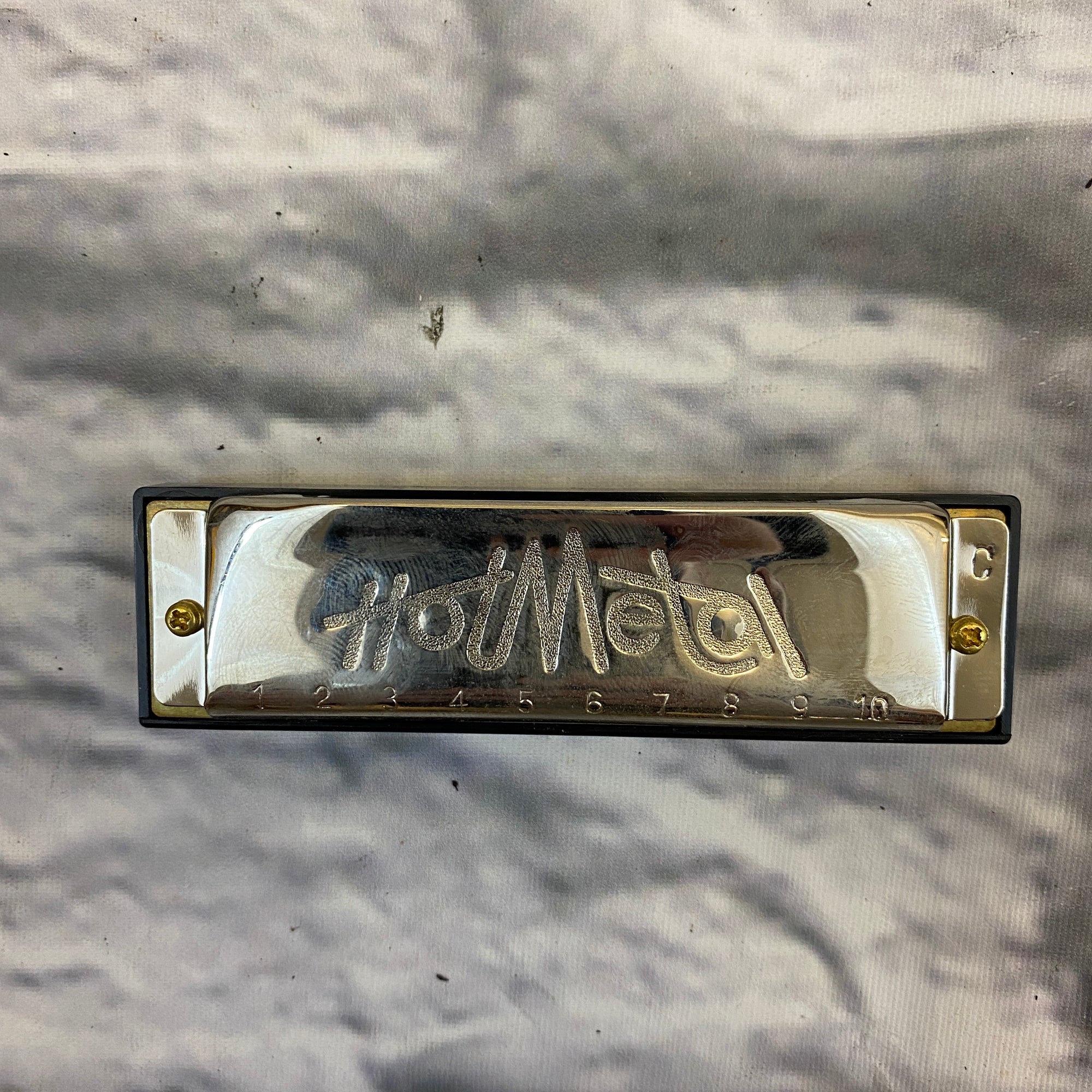 Hohner 572 Hot Metal Harmonica - C