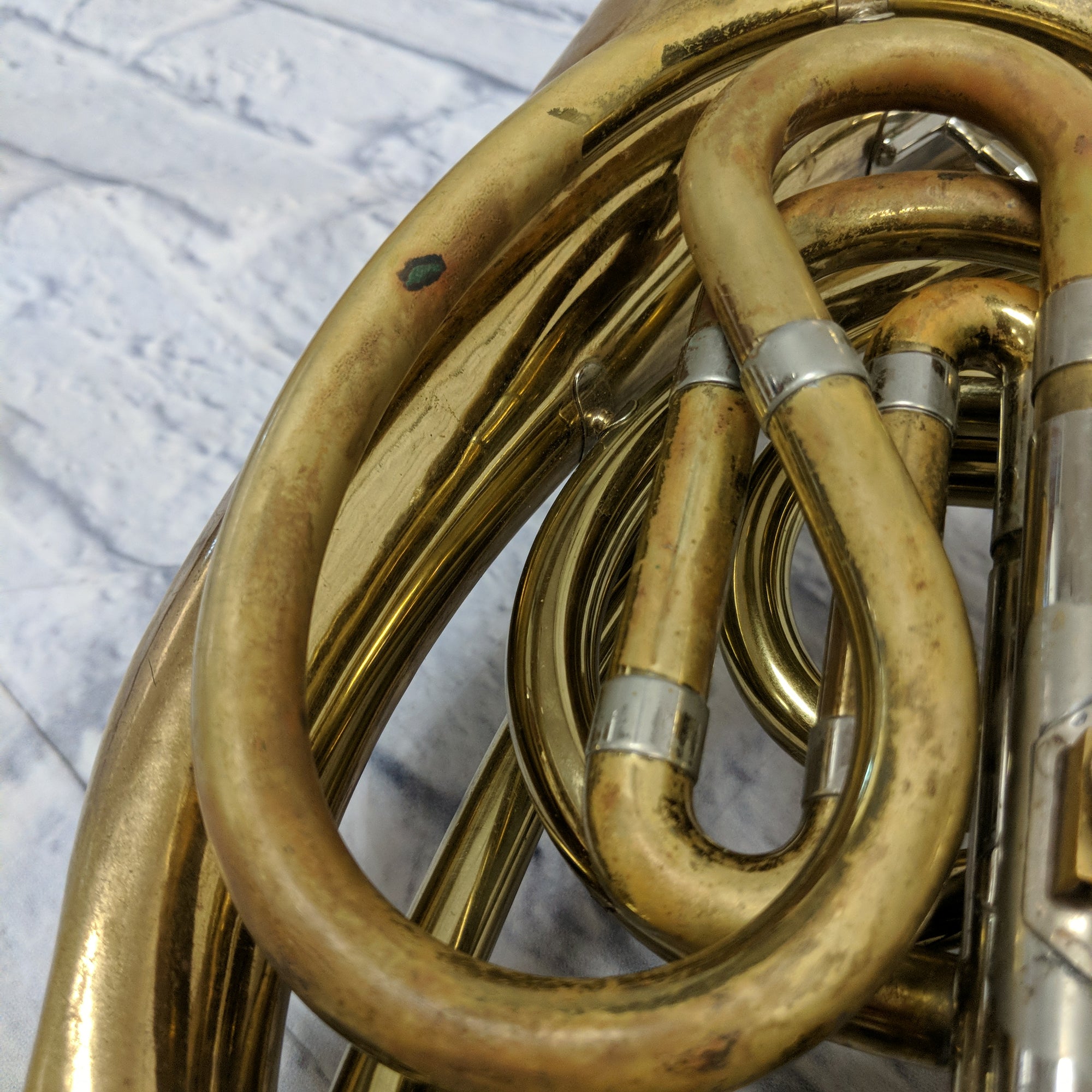 Vintage Olds & son double french horn