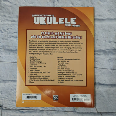 Alfred Ian Whitcomb's Ukulele Sing-Along Book/CD