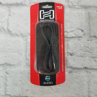Hosa MHE-110 10ft 3.5mm headphone Extender