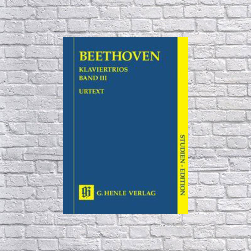 Beethoven URTEXT Piano Trios - Volume III