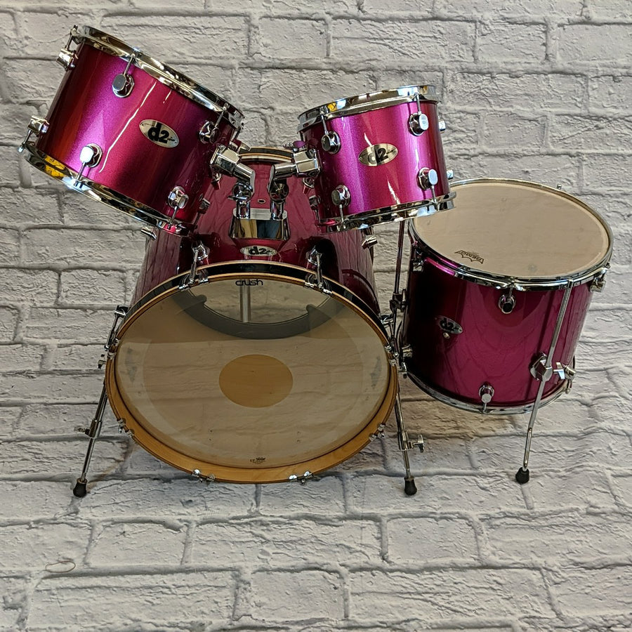 DDrum d2 Series 4pc Pink Drum Set