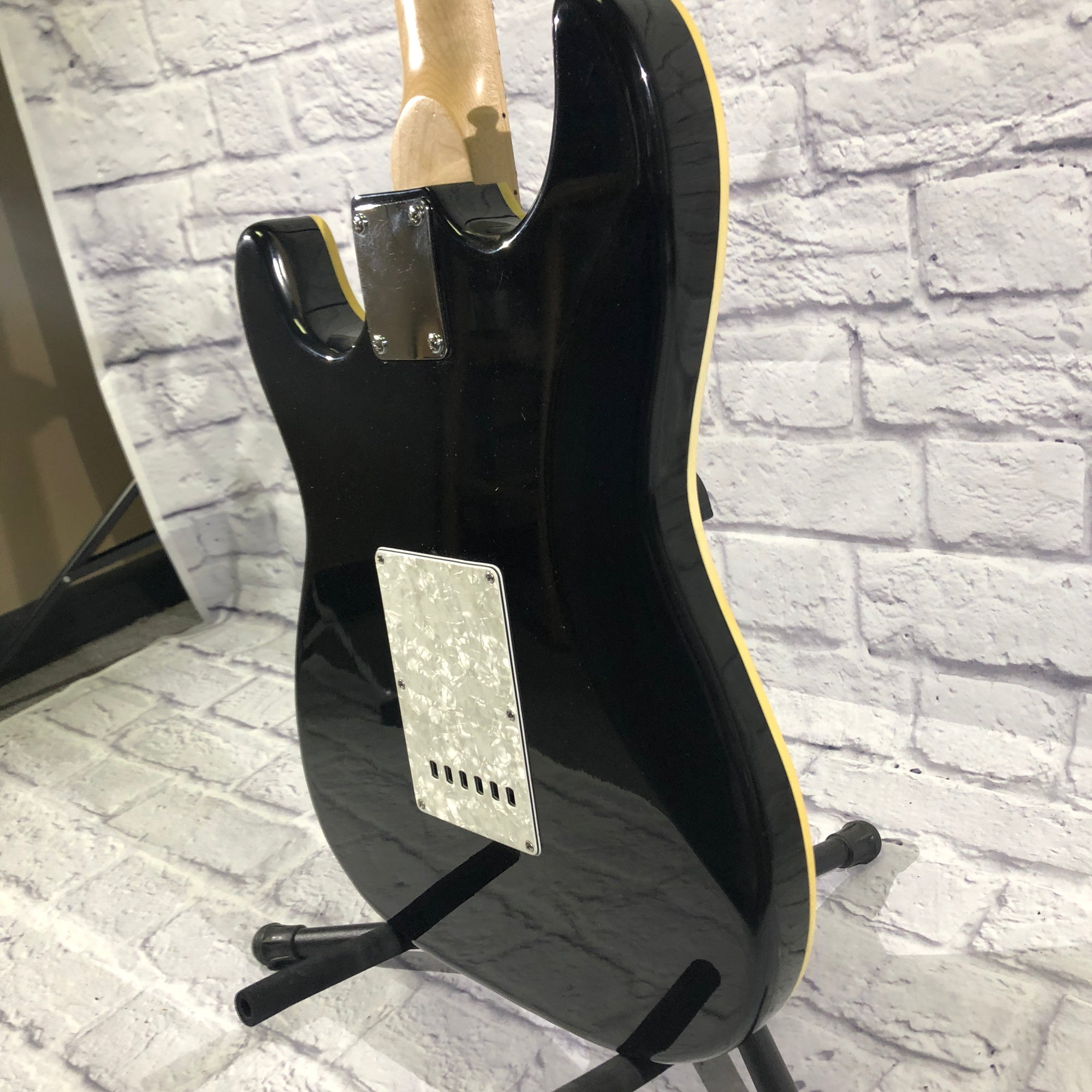 Superstrat Red Shell Finish - Unknown Manufacturer