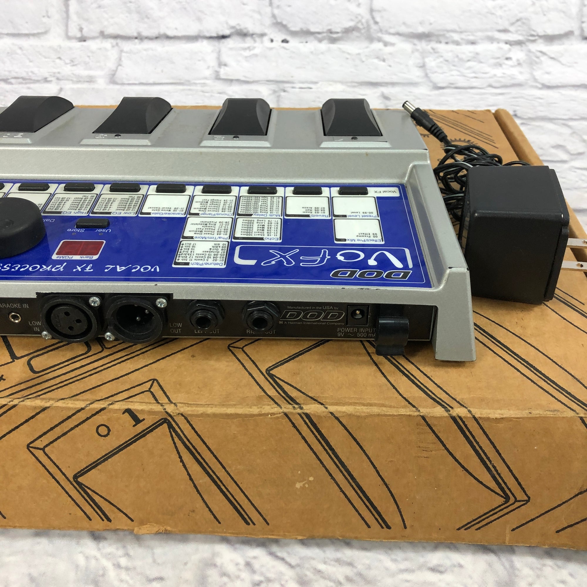 DOD VoFX ボーカルエフェクター DOD VoFX Vocal FX Processor - What To Know & Where To Buy | Equipboard