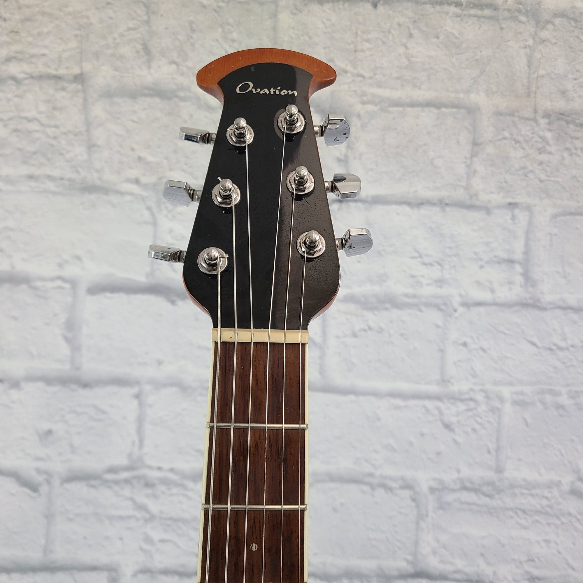 Ovation CS28-RR Ruby Red Acoustic/Electric Guitar